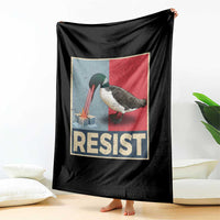 Minnesota Loon Resist Throw Blanket Loon Bird Laser Ice Cube Poster Graphic