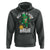 Funny St Patrick's Day Rizz The Season Bruh Hoodie Leprechaun Shamrock