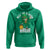 Funny St Patrick's Day Rizz The Season Bruh Hoodie Leprechaun Shamrock