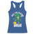 Funny St Patrick's Day Rizz The Season Bruh Racerback Tank Top Leprechaun Shamrock