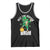 Funny St Patrick's Day Rizz The Season Bruh Tank Top Leprechaun Shamrock