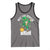 Funny St Patrick's Day Rizz The Season Bruh Tank Top Leprechaun Shamrock