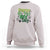 Funny Skibidi St Patrick's Day Sweatshirt Happy St Pat Rizz Day Shamrock
