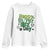 Funny Skibidi St Patrick's Day Youth Sweatshirt Happy St Pat Rizz Day Shamrock