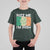 Funny St Patrick's Day Rizz Me I'm Irish T Shirt For Kid Shamrock Ireland Flag