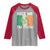 Funny St Patrick's Day Rizz Me I'm Irish Raglan Shirt Shamrock Ireland Flag