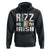 Funny Rizz Me I'm Irish Hoodie St Patrick's Day Vintage Ireland Flag