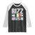 Funny Rizz Me I'm Irish Raglan Shirt St Patrick's Day Vintage Ireland Flag