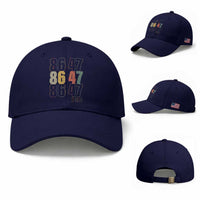 Funny Vintage 80s Style 86 47 2024 Retro Baseball Cap
