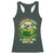 Funny St Patrick's Day Cannabis Weed Racerback Tank Top I Always Carry A Little Pot Leprechaun