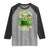 Funny St Patrick's Day Cannabis Weed Raglan Shirt I Always Carry A Little Pot Leprechaun