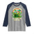 Funny St Patrick's Day Cannabis Weed Raglan Shirt I Always Carry A Little Pot Leprechaun