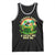 Funny St Patrick's Day Cannabis Weed Tank Top I Always Carry A Little Pot Leprechaun