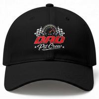 Dad Pit Crew Baseball Cap Racing Family Matching Father's Day