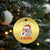 Funny Xmas Santa Christmas Ornament I Love A Man With A Beard Snowflake - Wonder Print Shop