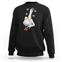 Funny 67 Cool Silly Goose Hip Hop Gangster Sweatshirt - Wonder Print Shop
