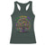 Funny Mardi Gras Bead Tree Carnival New Orleans Coconut Racerback Tank Top