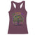 Funny Mardi Gras Bead Tree Carnival New Orleans Coconut Racerback Tank Top