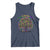 Funny Mardi Gras Bead Tree Carnival New Orleans Coconut Tank Top