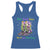 Funny Mardi Gras Racerback Tank Top These Boots Were Made For Marching