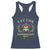 Funny Mardi Gras Racerback Tank Top Let The Shenanigans Begin Jester Hat