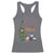 Funny Courir De Mardi Gras Racerback Tank Top Chasing Dem Chicks Carnival