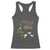 Funny Courir De Mardi Gras Racerback Tank Top Chasing Dem Chicks Carnival