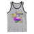 Funny Mardi Gras Pelican Tank Top I'm Catchin' If You're Throwin' Beads Doubloons