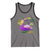 Funny Mardi Gras Pelican Tank Top I'm Catchin' If You're Throwin' Beads Doubloons