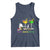 Funny Mardi Gras Drinking Tank Top Drink Drank Drunk Glass Of Wine Alligators