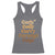 Afro Black Hair Melanin Racerback Tank Top Curly Coily Curvy Caramel Cutie