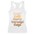 Afro Black Hair Melanin Racerback Tank Top Curly Coily Curvy Caramel Cutie