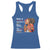 Christian African American Racerback Tank Top Favor Is Deceitful And Beauty Is Vain