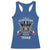 Funny American Texan Racerback Tank Top I Am A BBQ Eating Beer Drinking Gun Owning Texan