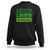 Funny St Patrick's Day Cannabis Weed Sweatshirt Normal Shamrock Lucky Clover Super Lucky Weed
