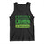 Funny St Patrick's Day Cannabis Weed Tank Top Normal Shamrock Lucky Clover Super Lucky Weed