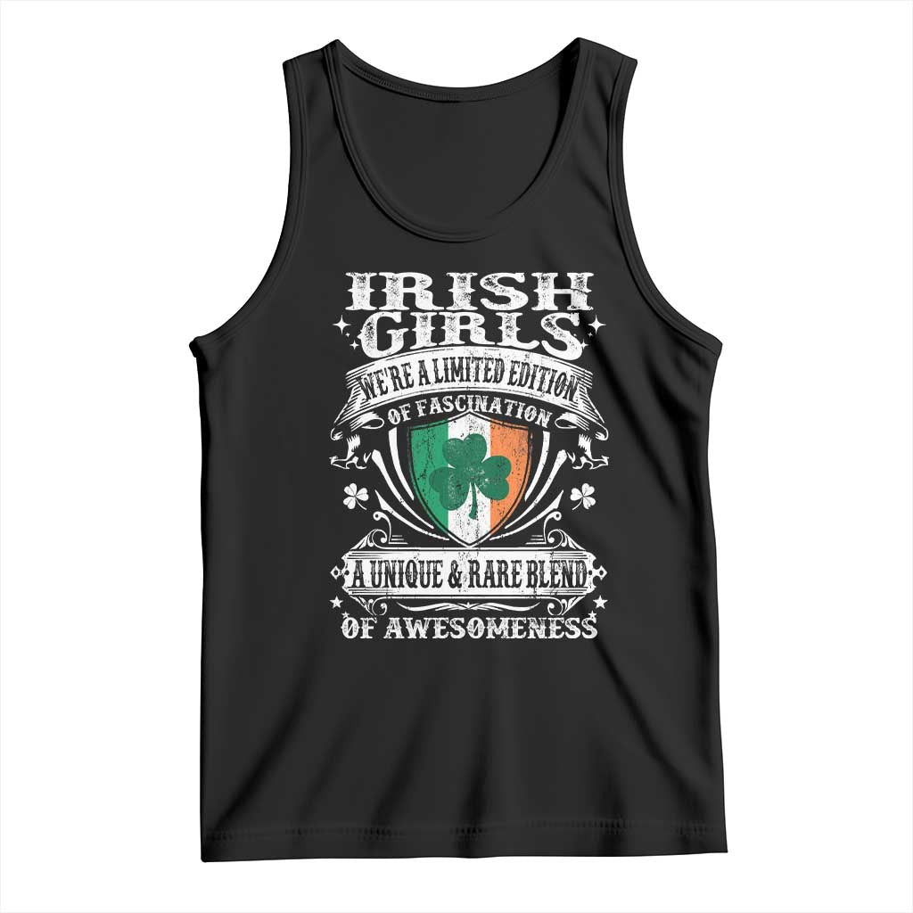 Funny Irish Girls Tank Top We're A Limited Edition Of Fascination Irish Pride Shamrock