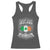 Funny I May Not Live In Ireland But Ireland Is Where My Heart Belongs Racerback Tank Top