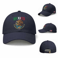 Mexican Coat Of Arms Mexico Vintage Flag Baseball Cap