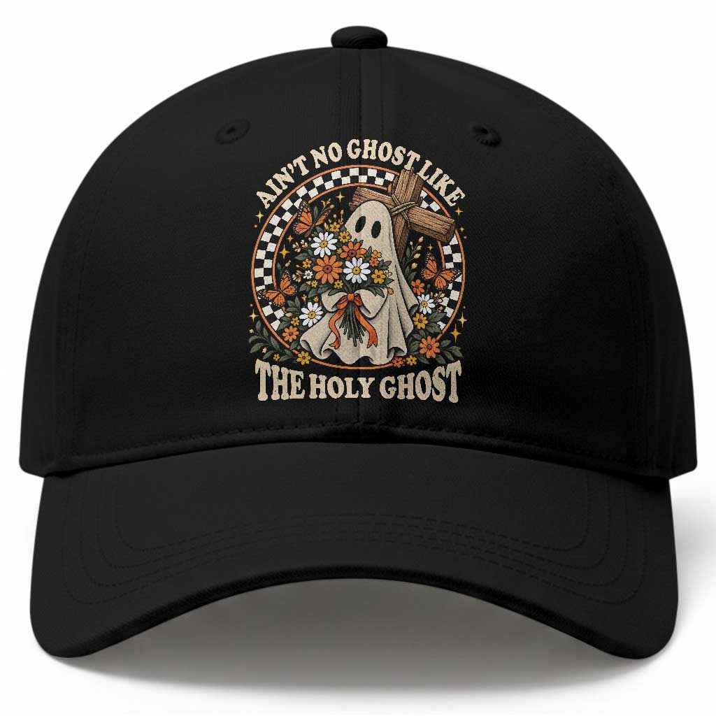 Aint No Ghost Like The Holy Ghost Baseball Cap Funny Christian Halloween