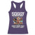 Funny Beaver Grilling Racerback Tank Top Soggy Beaver BBQ It's Not All Over Your Face