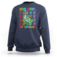 Funny 100 Days Of School T-Rex Dinosaur Sweatshirt