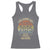 Funny The Legend Has Retired 2025 Not My Problem Racerback Tank Top Vintage Retro Sunset