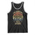 Funny The Legend Has Retired 2025 Not My Problem Tank Top Vintage Retro Sunset