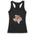 Funny 100th Day Of School Cowboy Racerback Tank Top 100 Days Y'all TX map