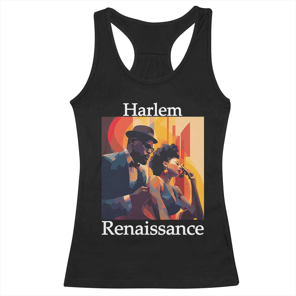 Harlem Renaissance Racerback Tank Top Jazz Music 1920s Black History Month