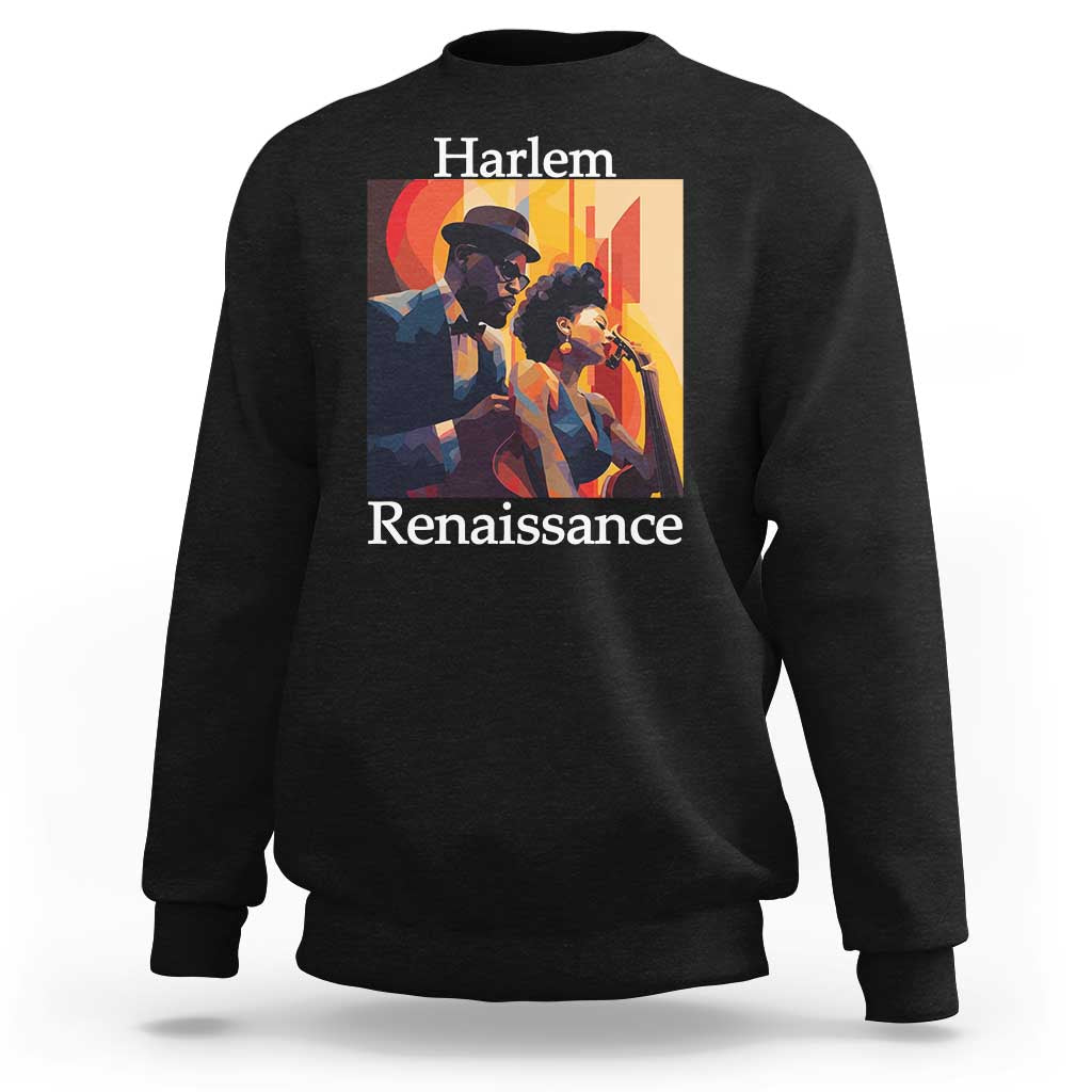 Harlem Renaissance Sweatshirt Jazz Music 1920s Black History Month