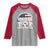 Funny 13th Birthday Raglan Shirt Vintage 2012 Official Teenager 13 Years Of Being Awesome USA Flag Sunglasses