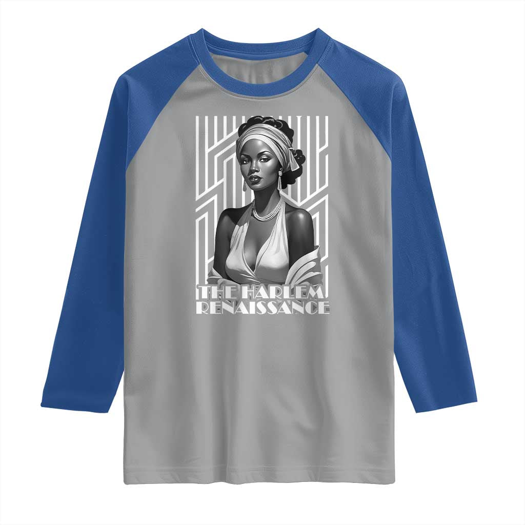 The Harlem Renaissance Raglan Shirt Black Woman 1920s Black History Month