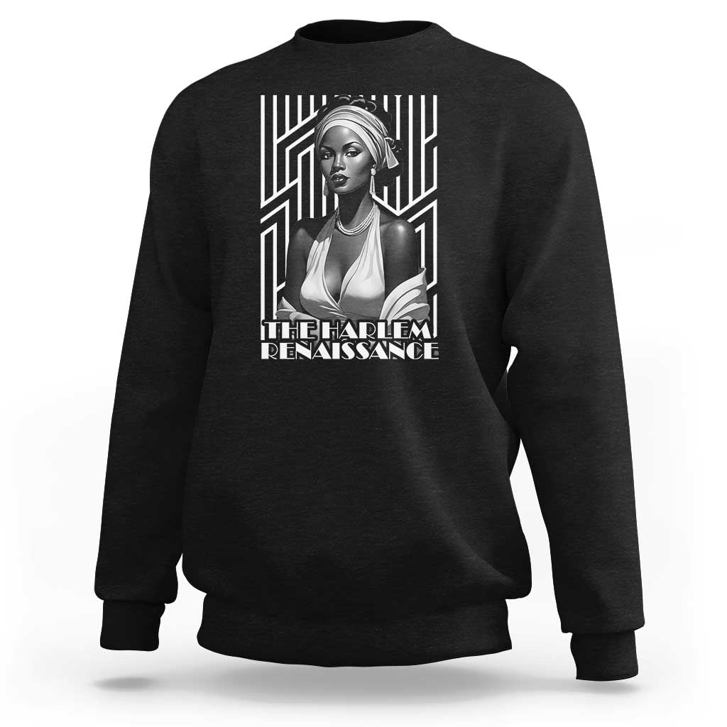 The Harlem Renaissance Sweatshirt Black Woman 1920s Black History Month